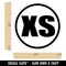 Extra Small XS Size Tag Rubber Stamp for Stamping Crafting Planners